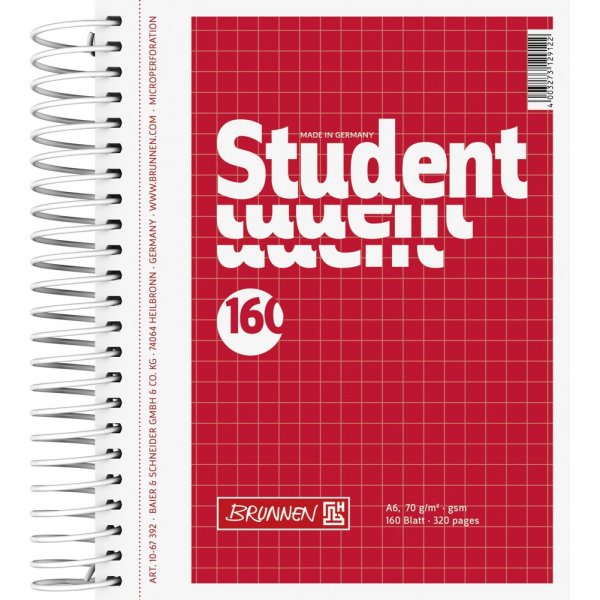 Notitieblok - A6 (160 pagina's) - gelinieerd