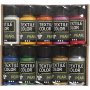 Textile Colour - gemengde kleuren - parelmoer - 10 x 50 ml
