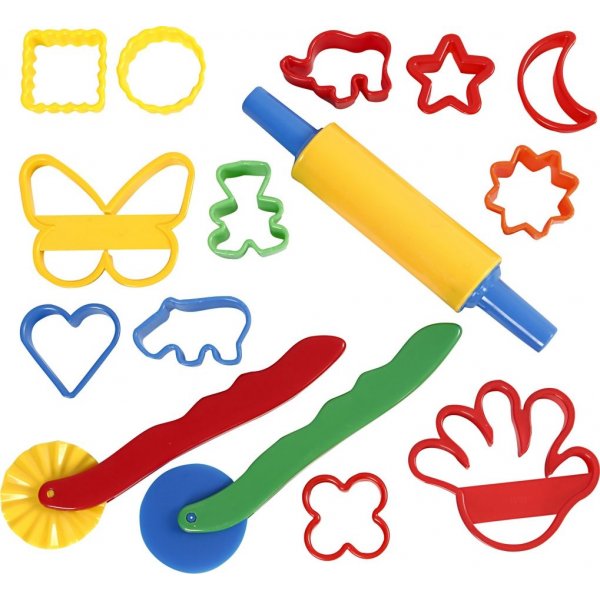 Forms and Tools - gemengde kleuren - 15 st