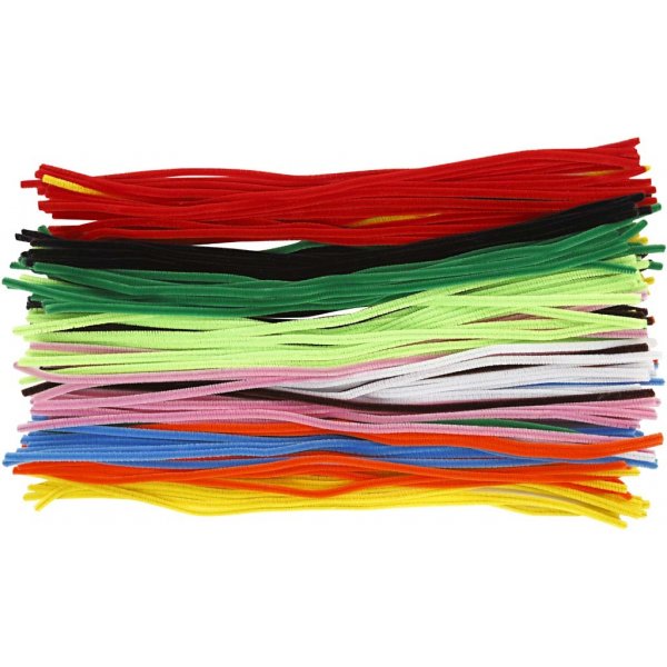 Pijpenrager - gemengde kleuren - 200 st Pijpenrager - gemengde kleuren - 200 st
