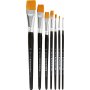Gold Line penselen - nr. 0+2+4+8+12+16+20 - bord - 7 st