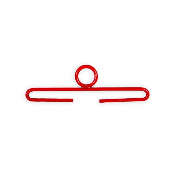 Borduurbeslag Rood 10cm