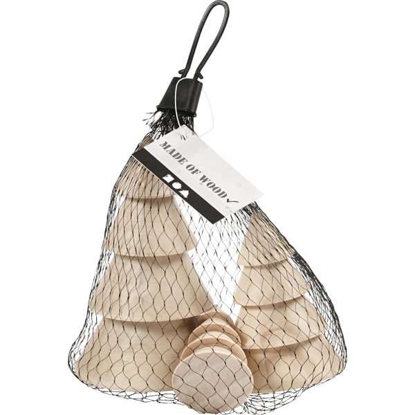 Houten kerstbomen - 3 st Houten kerstbomen - 3 st