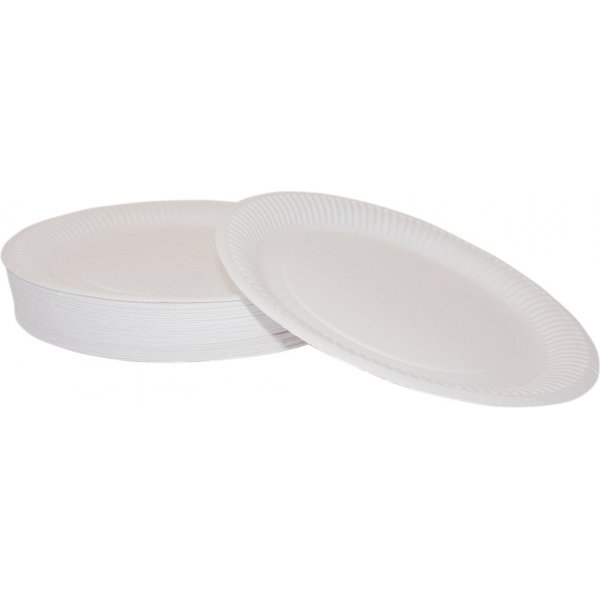 Papieren bordjes 50 st