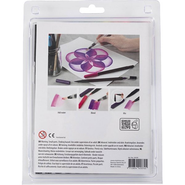 Aquarelstift - standaardkleuren - 12 st Aquarelstift - standaardkleuren - 12 st