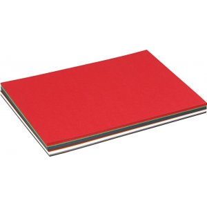 Kerstkarton - gemengde kleuren - A5 - 60 vellen Kerstkarton - gemengde kleuren - A5 - 60 vellen