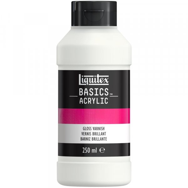 Acrylmedium - Liquitex Basics Additives - 250ml - Flesglansvernis