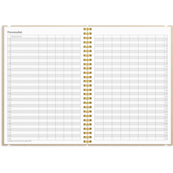 Kalender 24/25 Studie - A5 - Verhaal bordeaux