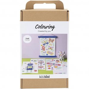 DIY-pakket - Kleuren op nummer voor kinderen DIY-pakket - Kleuren op nummer voor kinderen