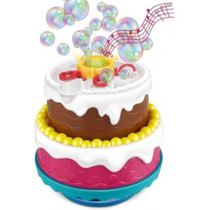 Zeepbellenmachine cake met licht en geluid 118 ml - Alldoro Zeepbellenmachine cake met licht en geluid 118 ml - Alldoro
