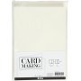 Kaarten en enveloppen - gebroken wit 11,5 x 16,5 cm - 50 sets