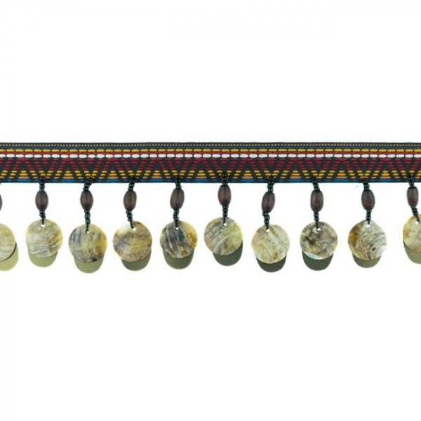 Decoratief lint met parels - Festival