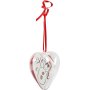 Decoratief hart - transparant - 10 st