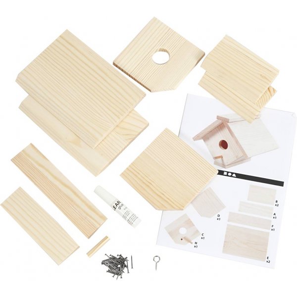 Knutselset - Vogelhuis