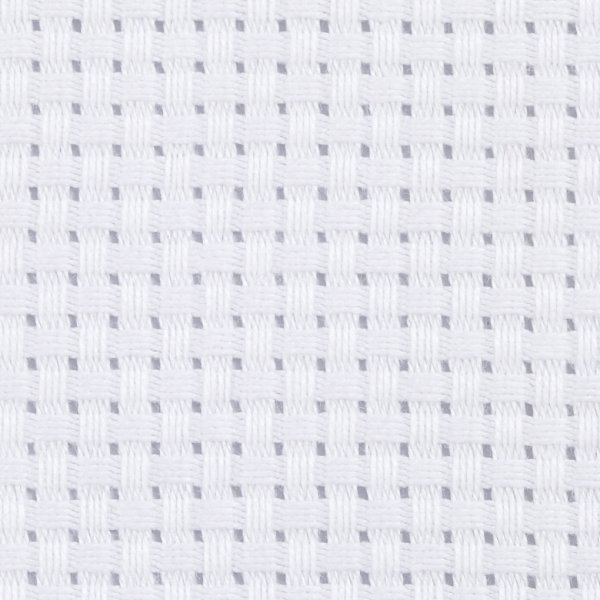 Aida borduurstof extra zacht - wit - 50x50 cm, 35 vierkantjes per 10 cm Aida borduurstof extra zacht - wit - 50x50 cm, 35 vierkantjes per 10 cm