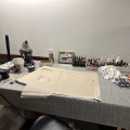 Klant imago Waxdoek PVC Linnen - Donkergrijs
