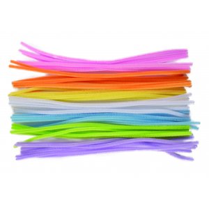 Pijpenrager pastelkleuren 50 stuks ø 6 mm Pijpenrager pastelkleuren 50 stuks ø 6 mm