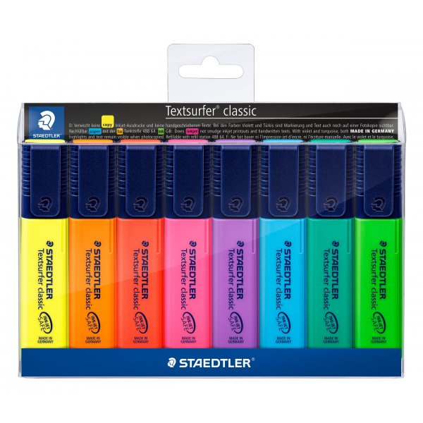 Markeerpen Textsurfer InkJet - 8 pennen
