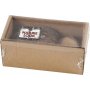 Houten planken 9,5 x 6 cm - 12 st
