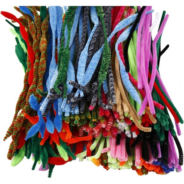 Pijpenrager - gemengde kleuren - 500 st Pijpenrager - gemengde kleuren - 500 st