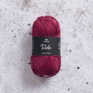 Black Sheep Tilda garen 50g - Robijnrood Black Sheep Tilda garen 50g - Robijnrood