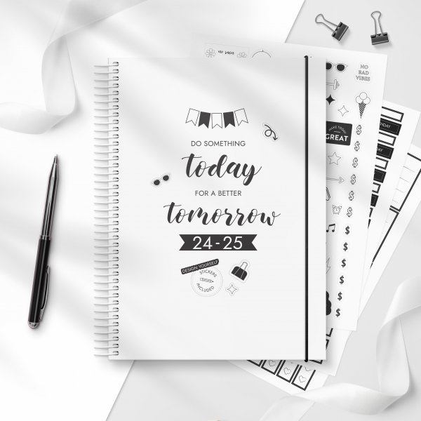 Kalender 24/25 - Doodle - B5 Kalender 24/25 - Doodle - B5