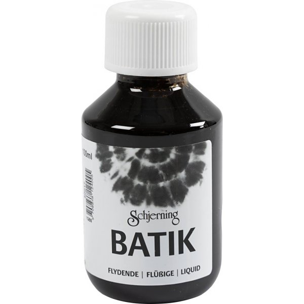Batikverf - zwart - 100 ml Batikverf - zwart - 100 ml