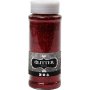 Glitter - rood - 110 gr