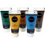 Pigment Art Acrylic - mengkleuren - natuurlijke kleuren - halfglans - 5 x 75 ml