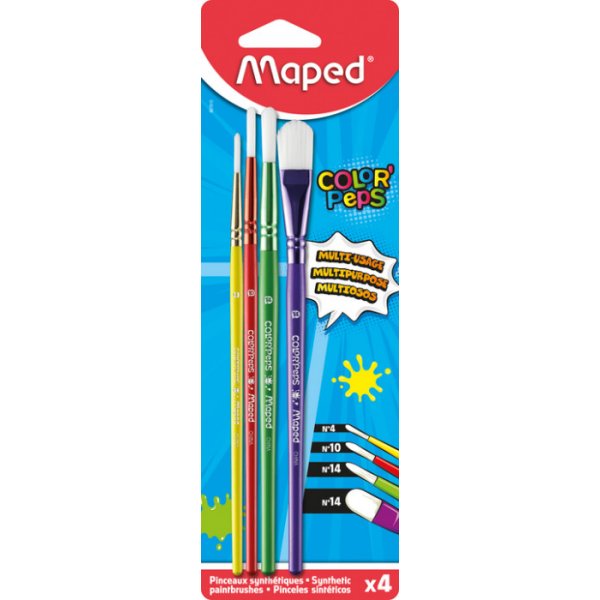 Penselenset - Maped - 4-pack