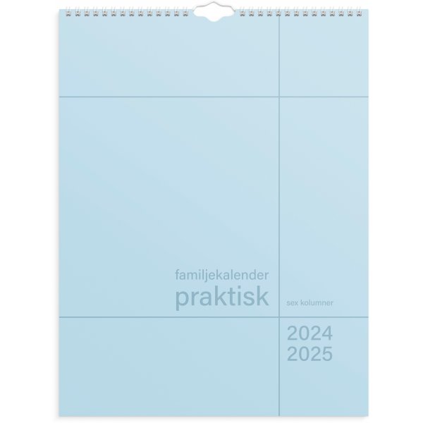 Familiekalender 24/25 - Praktisch