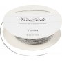 Draad - 0,5 mm zilver - 10 m
