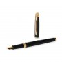 Vulpen Waterman Hmisphre - Zwart Goud Trim - Medium Blauw