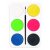 Palet met kleurenpucks Palet met kleurenpucks