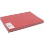 Gekleurd karton - Kerstrood - A4 - 180 gr - 100 vellen