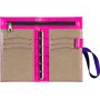 Systeemkalender - ringband - Aplan Mini Pink - Almanacksförlaget
