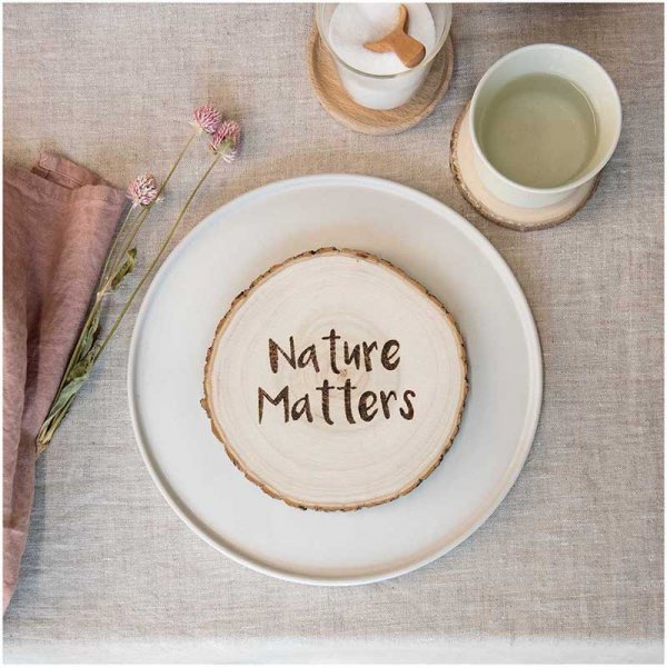 Houten onderzetter RICO Design HOUTEN SCHIJF GROOT Houten onderzetter RICO Design HOUTEN SCHIJF GROOT