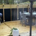 Klant imago Zonweringstof en decoratiestof Toldo Zwart - 160 cm