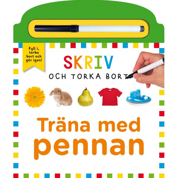 Knutselboek - Schrijven en wissen: Oefen met de pen
