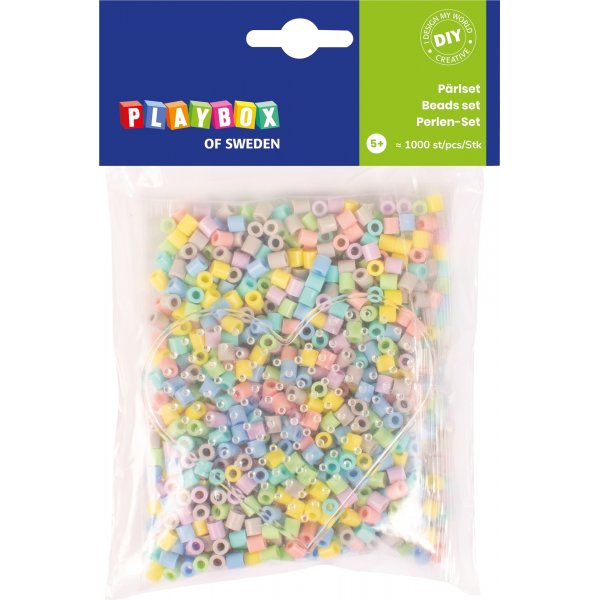De buiskraal met platte 1.000 pastelkleuren