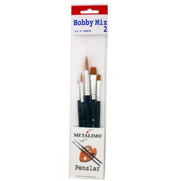 Penselenset - Hobby Mix 2