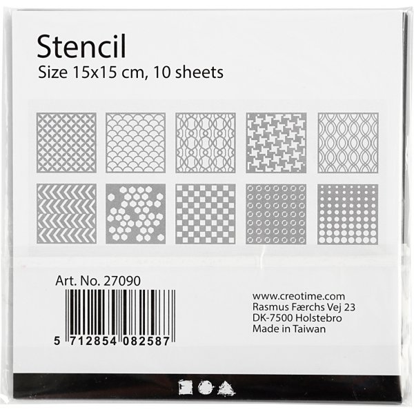 Sjabloon - 10 vellen Sjabloon - 10 vellen