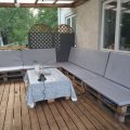 Klant imago Heathered luifeldoek - Heathered lichtgrijs - 130 cm