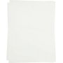 Transfervel - transparant - voor licht textiel - 5 vellen