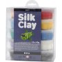 Silk Clay - gemengde kleuren - Basis 1 - 10 x 40 gr