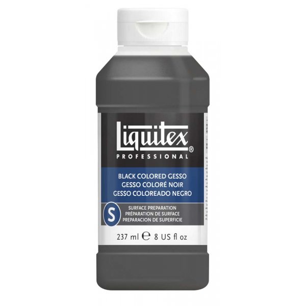 Zwarte Gesso Liquitex 237 ml