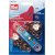 Klinknageldrukknop JERSEY messing ring zilverkleur 10 mm 10 st