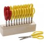 Kinderschaar - ronde punt - 12,5 cm - 12 st
