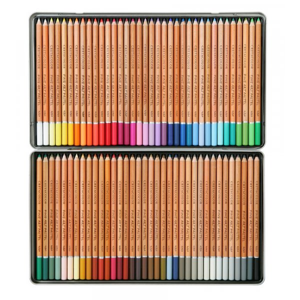 Pastelkwast Cretacolor F/A - 72 potloden