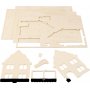 3D-bouwfiguur - Huis met veranda